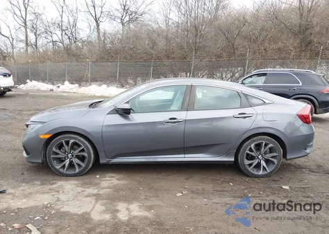 2021 Honda Civic Sport z USA, uszkodzony, nr VIN 2HGFC2F82MH517295